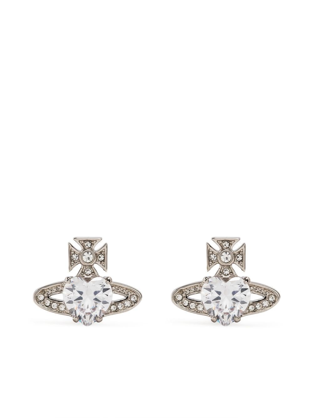 ariellaf earrings woman brass - VIVIENNE WESTWOOD - d — 2